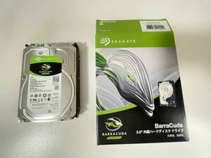 Seagate 3.5インチ 8TB 内蔵ハードディスク HDD 6Gb/s 256MB 5400rpm ST8000DM004　⑱