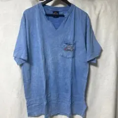 Harley-Davidson　Tシャツ　Lサイズ　ブルー