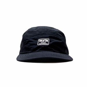 希少 美品 M&M CUSTOM PERFORMANCE NYLON JET CAP BLACK エムアンドエム ナイロンジェットキャップ カスタムパフォーマンス