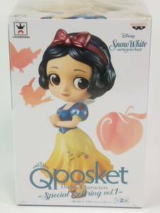 ディズニー 白雪姫 フィギュア Qposket Q posket Disney Characters Snow White Special Coloring vol.1