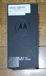 【新品未開封】Motorola Razr 40 Ultra (Black)