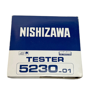 NISHIZAWA テスター 5230-01 アナログテスター 電気計測器 マルチテスター ニシザワ テスタ 電圧 電流 スケール 