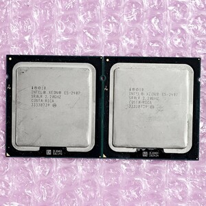 【同一ロット2個／動作確認済み】Xeon E5-2407 SR0LR 2.20GHz サーバー用CPU (LGA1356)