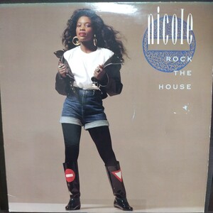 12inch US盤/NICOLE ROCK THE HOUSE