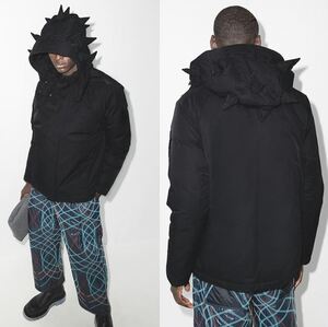 モンクレール × JWアンダーソン　フーディー　ダウン ジャケット　ブラック　国内正規品　　MONCLER JW ANDERSON　　#A1