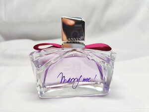 75ml【ほぼ未使用】【送料無料】ランバン マリー ミー！ EDP オードパルファム オーデパルファム MARRY ME! TESTER LANVIN tester