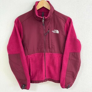 as22NL THE NORTH FACE ザノースフェイスサイズXS フリースジャケット ブルゾン ボルドー系 アウトドア キャンプ 防寒 レディース 古着