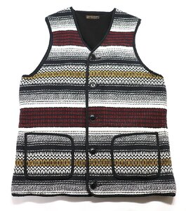 WESTRIDE (ウエストライド) MEXICAN RUG VEST / メキシカン ラグベスト 美品 size 40(L)