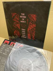 PROMO P-13162！美盤LP！The Sisters Of Mercy / First And Last And Always Warner 見本盤 GOTH NEW WAVE BAUHAUS SAMPLE 1985 JAPAN NM