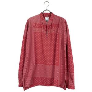 VISVIM(ビズビム) KERCHIEF DOTS TUNIC SHIRT 14SS (red) 2