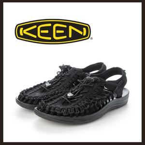 ○★新品 未使用 KEEN ユニーク 定番スポーツサンダル ブラック 27.5cm○●