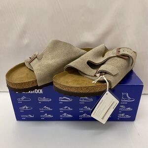 20241026【BIRKENSTOCK】ビルケンシュトック Zrich Soft Footbed チューリッヒ ソフトフットベッド スエード レザー 26 サンダル