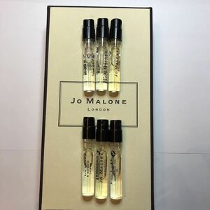 Jo MALONE LONDON ジョーマロン 1,5ml 6本セット GRAPEFRUIT RED ROSES LIME BASIL&MANDARIN 他3種 オーデコロン 未使用！