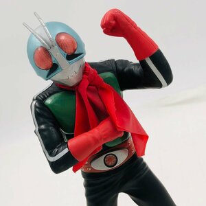 中古品 仮面ライダー2号 ビッグ ソフビ フィギュア