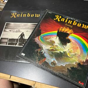 Rainbow LP レコード国内盤 2枚セット Rising /final vinyl 