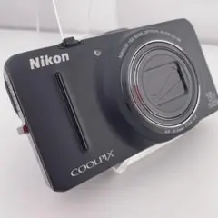 【箱付】Nikon coolpix s9300 デジタルカメラ ブラック 付属品