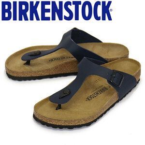 BIRKENSTOCK (ビルケンシュトック) 143621 GIZEH BF ギゼ ビルコフローサンダル BLUE レギュラー幅 BI254 36-約23.0cm