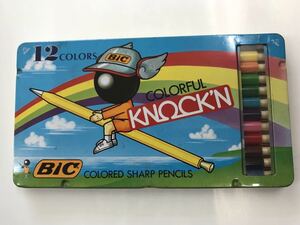 昭和レトロ★BIC・COLORFUL KNOCKN ★カラーシャーペン・廃盤品・新品値下げ