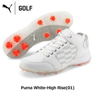 ・スピード発送 PUMAGOLF(プーマゴルフ) PROADAPT DELTA MID プロアダプト デルタ ミッド ゴルフシューズ 376498(01)２６．５ＣＭ