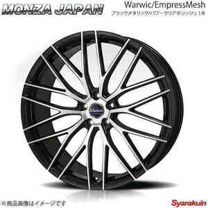 MONZA JAPAN Warwic/EmpressMesh ホイール1本 SC UZZ40【22×9.0J 5-114.3 INSET40 ブラックメタリック/パワークリアポリッシュ】