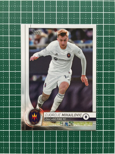 ★TOPPS 2020 MLS MAJOR LEAGUE SOCCER #80 DJORDJE MIHAILOVIC［CHICAGO FIRE FC］ベースカード「BASE」★