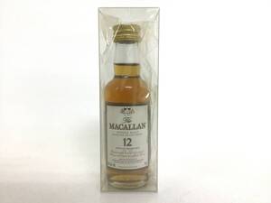 ミニボトル マッカラン12年 50ml 重量番号:1 (RW30)