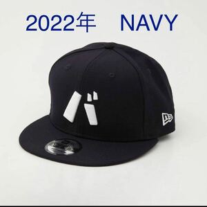 新品未開封　2022年　バ 9FIFTY CAP バナナマン NEWERA ネイビー キャップ バ帽 Navy ニューエラ エラ 紺色　即納