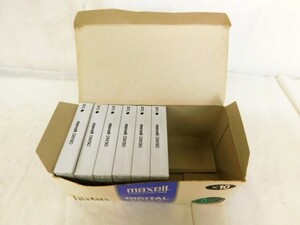 M716★maxwell DIGITAL DM90 カセットテープ 6点 DIGITAL AUDIO TAPE 未使用品 90分/180分 オーディオカセットテープ ★送料690円〜