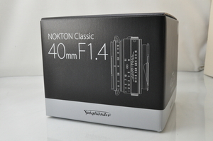 ★★新品 Voigtlander Nokton Classic 40mm F/1.4 M.C VM Lens for Leica M mount♪♪#5970