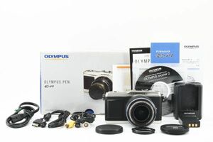 【箱付き・大人気カラー】 OLYMPUS オリンパス PEN E-P1 レンズキット ペン ミラーレス一眼カメラ #1301
