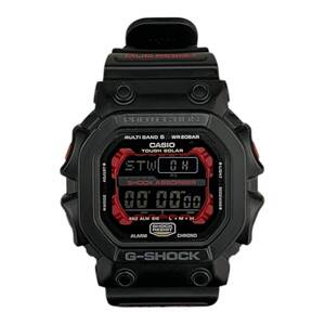 CASIO (カシオ) G-SHOCK Gショック GXシリーズ デジタル腕時計 電波ソーラー GXW-56-1AJF ブラック レッド メンズ/006