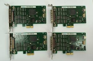 中古動作品 Interface PEX-466102 PCI-e card Lot of 4pcs