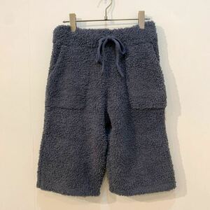 未使用品 BAREFOOT DREAMS COZYCHIC HALF PANT ベアフットドリームス コージーシック ハーフ ショート パンツ ショーツ パイル グレー S