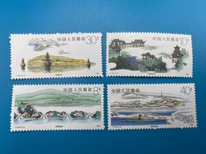 中国切手 T.144.(1～4)1989 4枚 中国古代神話　新品未使用　中国人民郵政34-1