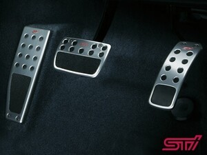 【レガシィ・ＢＭ/ＢＲ】ＳＴＩペダルセット(ＡＴ用)【スバル部品】★ SG317AJ011◆