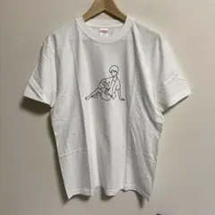 限定　エヴァンゲリオン　Tシャツ 半袖　古着　チルアウト　碇シンジ　白　L