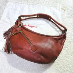 極美品✨ Salvatore Ferragamo ホーボー ショルダーバッグ