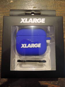 XLARGE X-LARGE エクストララージ STANDARD LOGO 3rd GENERATION AIRPODS CASE 青 2024 最新人気商品　送料\290~　