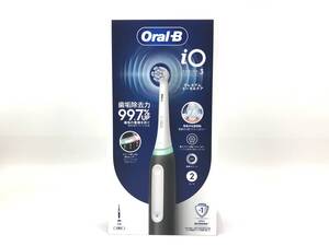 【未開封】P＆G BRAUN オーラルB iO3マットブラック OralB 電動歯ブラシ プレミアムトータルケア #213200-63