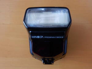 送料込 ミノルタ MINOLTA Program 3200i プログラムフラッシュ ケース付 ジャンク