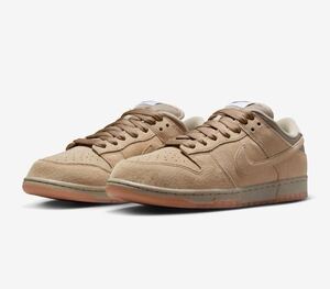 NIKE SB DUNK LOW PRO B Parachute Beige 28.5cm US10.5 HJ0367-200 ナイキ ダンク スニーカー スケボー 送料無料 新品 黒タグ付 FTC当選