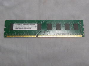 【 中古 動作品】デスクトップパソコン用メモリ SanMax DDR3 4GB PC3-12800U SMD-4G68H 1枚　No250115