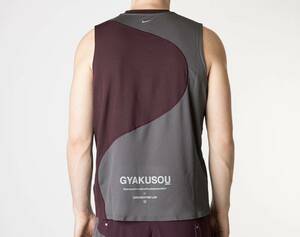 JONIO着 UNDERCOVER アンダーカバー NIKE ナイキ GYAKUSOU 14SS DRI-FIT ノースリーブ Tシャツ タンクトップ M