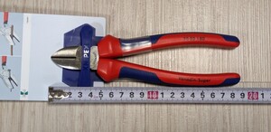 クニペックス (KNIPEX)180㎜　7002-180（SB） 斜ニッパー 新品未使用★在庫あり