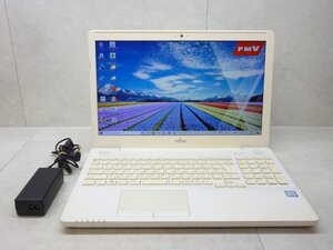 ☆1円☆第7世代☆富士通 LIFEBOOK AH45/B2☆Core i3 2.40Hz/8GB/SSD256GB/高解像度/Sマルチ/無線/Bluetooth/カメラ/Office/DtoD領域/難有り