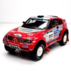 1/43 希少 三菱 パジェロエボリューション ダカール ラリー Rally オフロード MITSUBISHI Pajero Evolution Dakar 2005 4wd 1円〜 090204