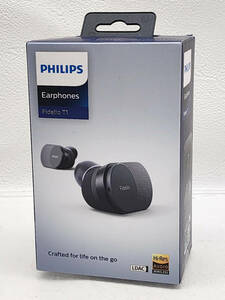 ★ R61029 新品 PHILIPS フィリップス Fidelio T1 Bluetooth ワイヤレスイヤホン ブラック アクティブノイズキャンセリング搭載 ★