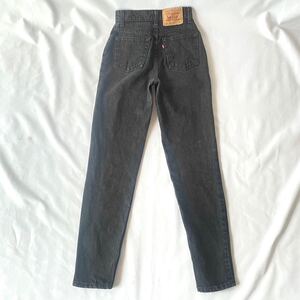 USA製　リーバイス　ブラック　テーパード　スリム　デニムパンツ　スキニー　512 levis アメリカ製　　　black