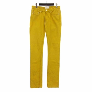 アクネ ストゥディオズ Acne Studios SPRING JEANS デニム パンツ ジーンズ ローライズ スリム ダメージ加工 コットン 芥子色系 イエロー系