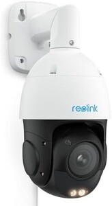 【送料無料】Reolink 防犯カメラ PoE給電 4K 800万画素 5倍光学ズーム PTZ首振り 360度全方位 自動追尾と